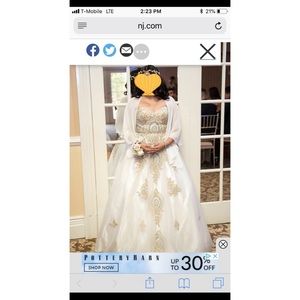 Camille strapless sweetheart prom dress